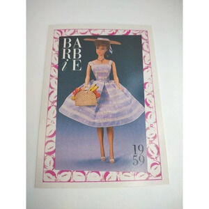 Barbie Collectible Fashion Trading Card 1959 Suburban Shopper